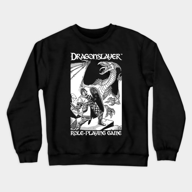 Dragonslayer Official Shirt Crewneck Sweatshirt by Owlbear Fur Company